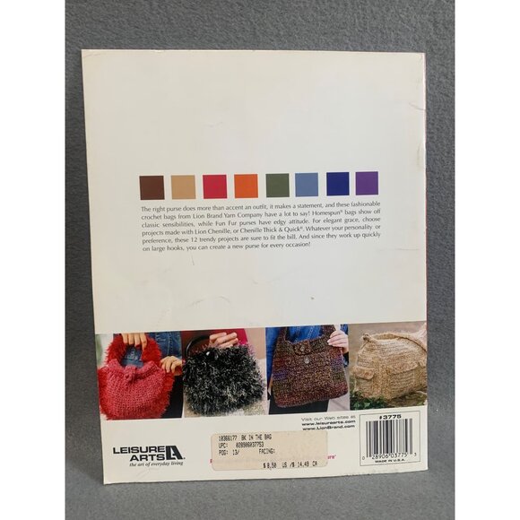 Leisure Arts In The Bag Crochet Designs Book - Picture 2 of 2